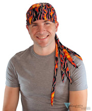 Nomad 10 Skull Cap - Hot Rod Flames - Nomad 10 Skull Caps - Sparkling EARTH