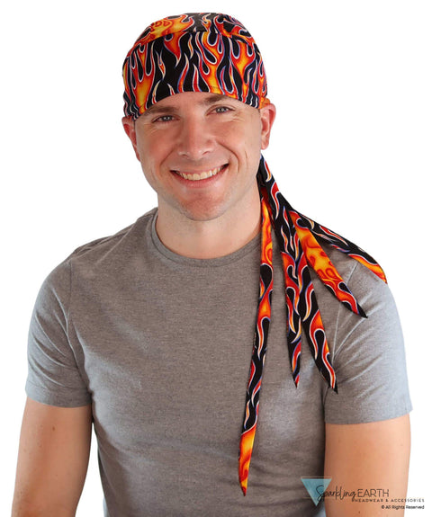 Nomad 10 Skull Cap - Hot Rod Flames - Nomad 10 Skull Caps - Sparkling EARTH