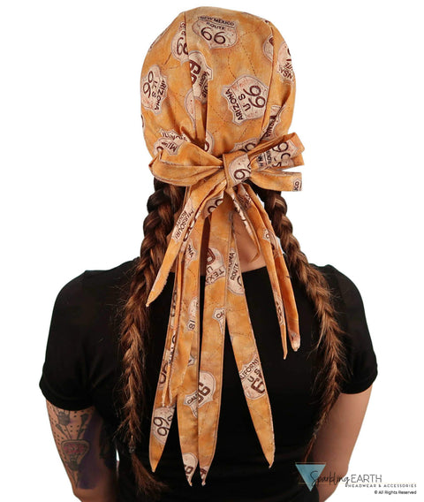 Nomad 10 Skull Cap - Route 66 on Desert - Nomad 10 Skull Caps - Sparkling EARTH