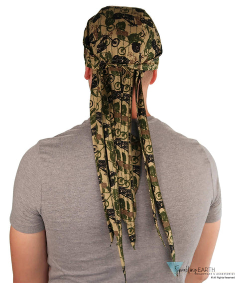 Nomad 10 Skull Cap - Tossed Camouflage Cycles - Nomad 10 Skull Caps - Sparkling EARTH