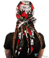 Nomad 10 Skull Cap - Skulls & Roses - Sparkling EARTH