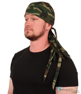 Nomad 10 Skull Cap - Woodland Camouflage Caps