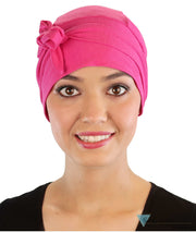 Olivia Headwrap - Hot Pink Comfort Caps