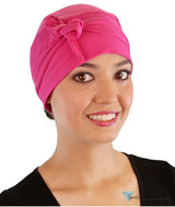 Olivia Headwrap - Hot Pink Comfort Caps