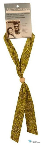 Arctic Bandana Neck Cooling Tie  - Blazing Bandana Lime - Sparkling EARTH