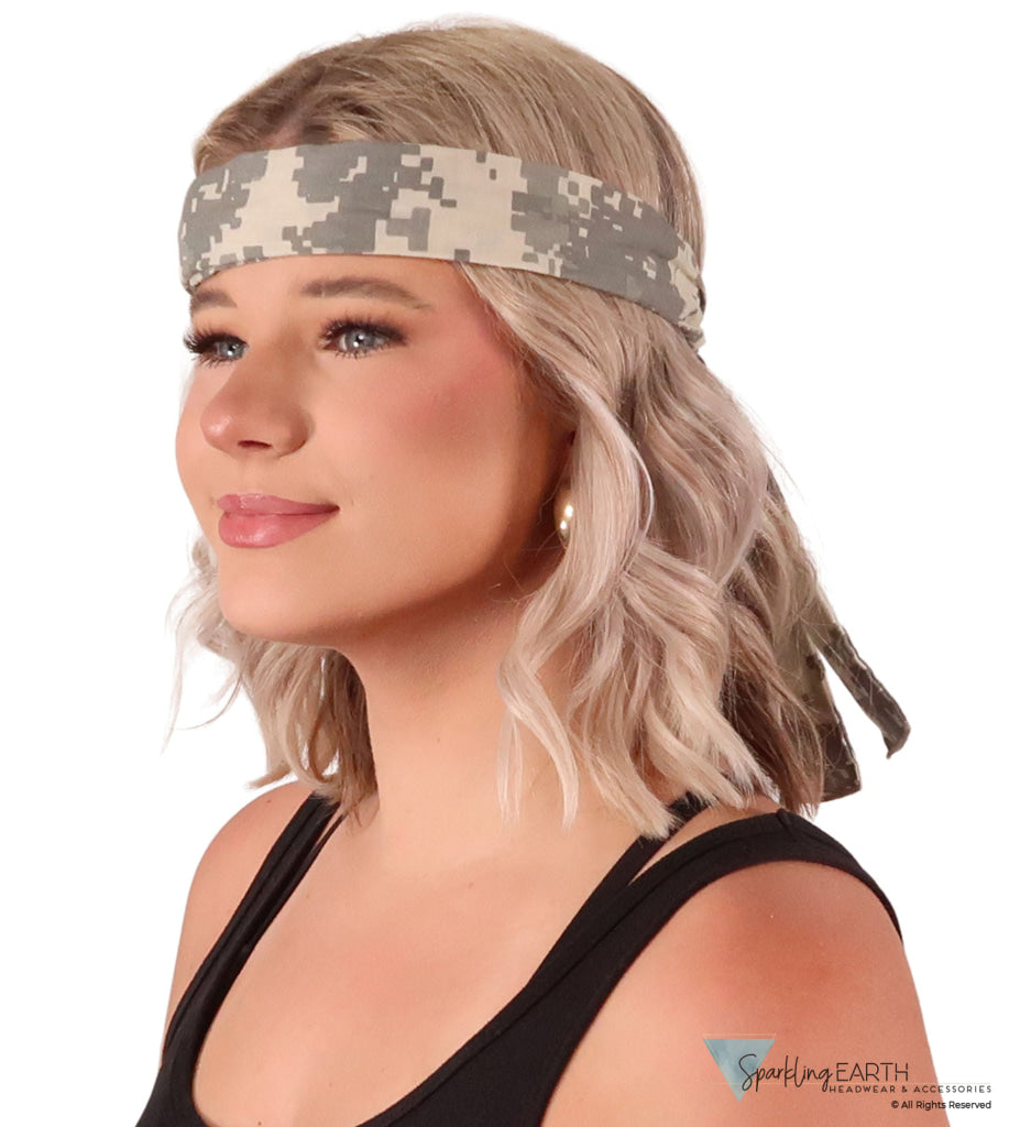 Reusable Cooling Neck Tie - Army ACU Digital Camouflage NECK COOLING TIES