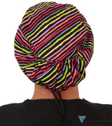 Riley Comfort Scrub Cap - Styl’n Stripes Caps