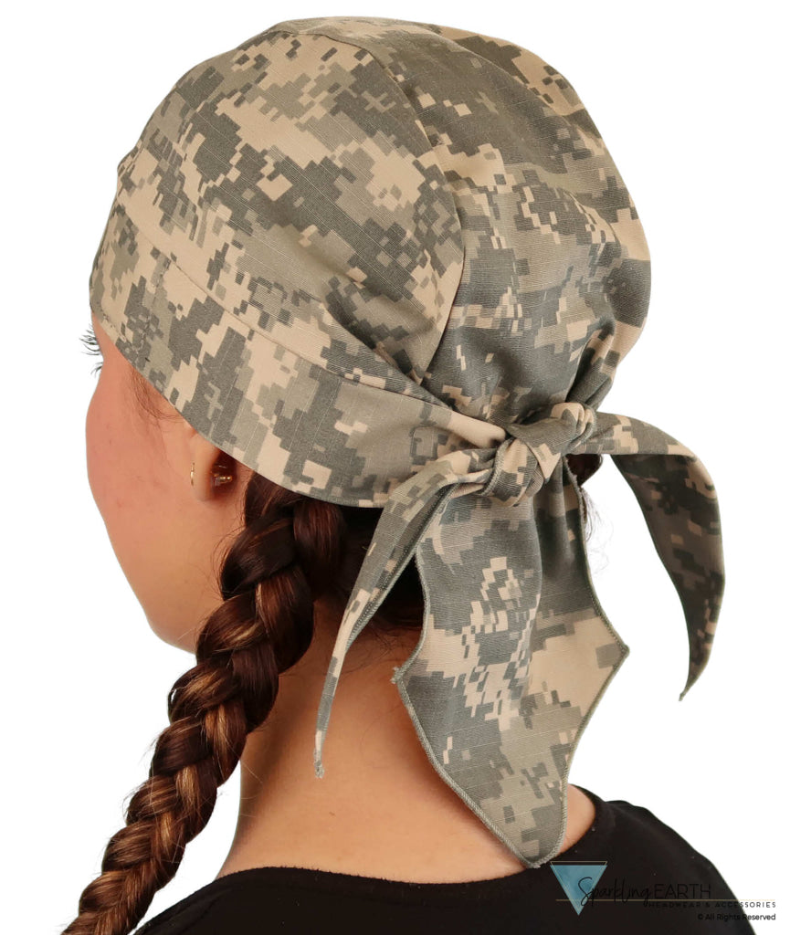 RIPSTOP ACU Camo Skull Caps: The Ultimate Outdoor Accessory - ACU Digital Camo Ripstop - Classic Skull Caps - Sparkling EARTH