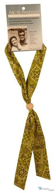 Arctic Bandana Neck Cooling Tie  - Blazing Bandana Lime - Sparkling EARTH