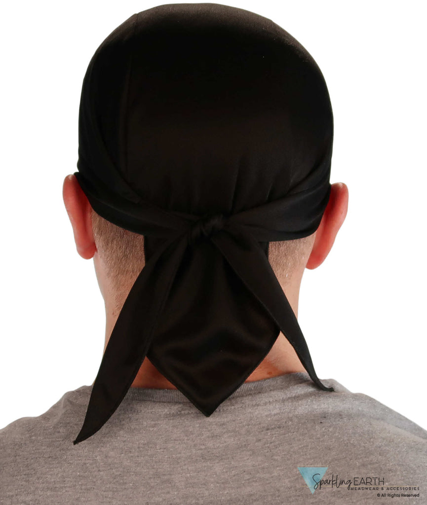 Stay Dry and Comfortable with Our Black Moisture Wicking Skull Cap - Black Wicking Fabric - Classic Skull Caps - Sparkling EARTH