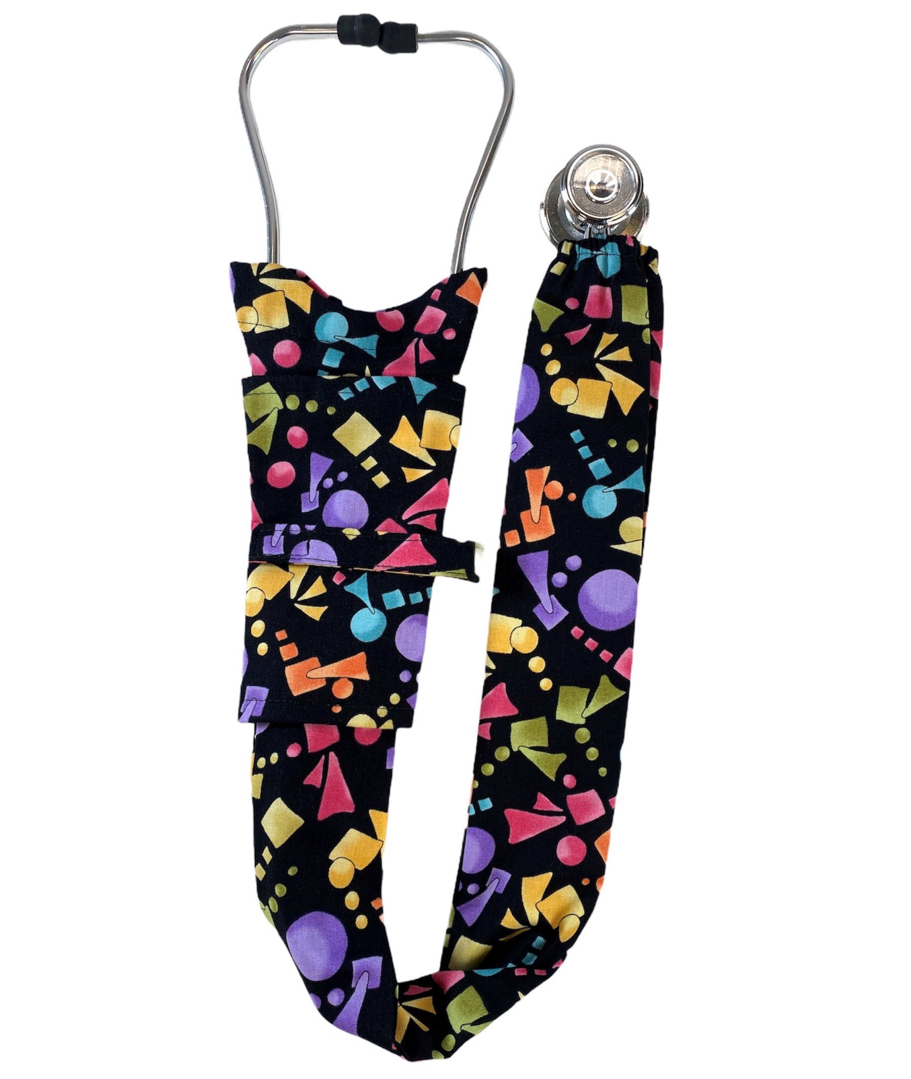 Stethoscope Cover – Cosmic Candy On Black Main Image