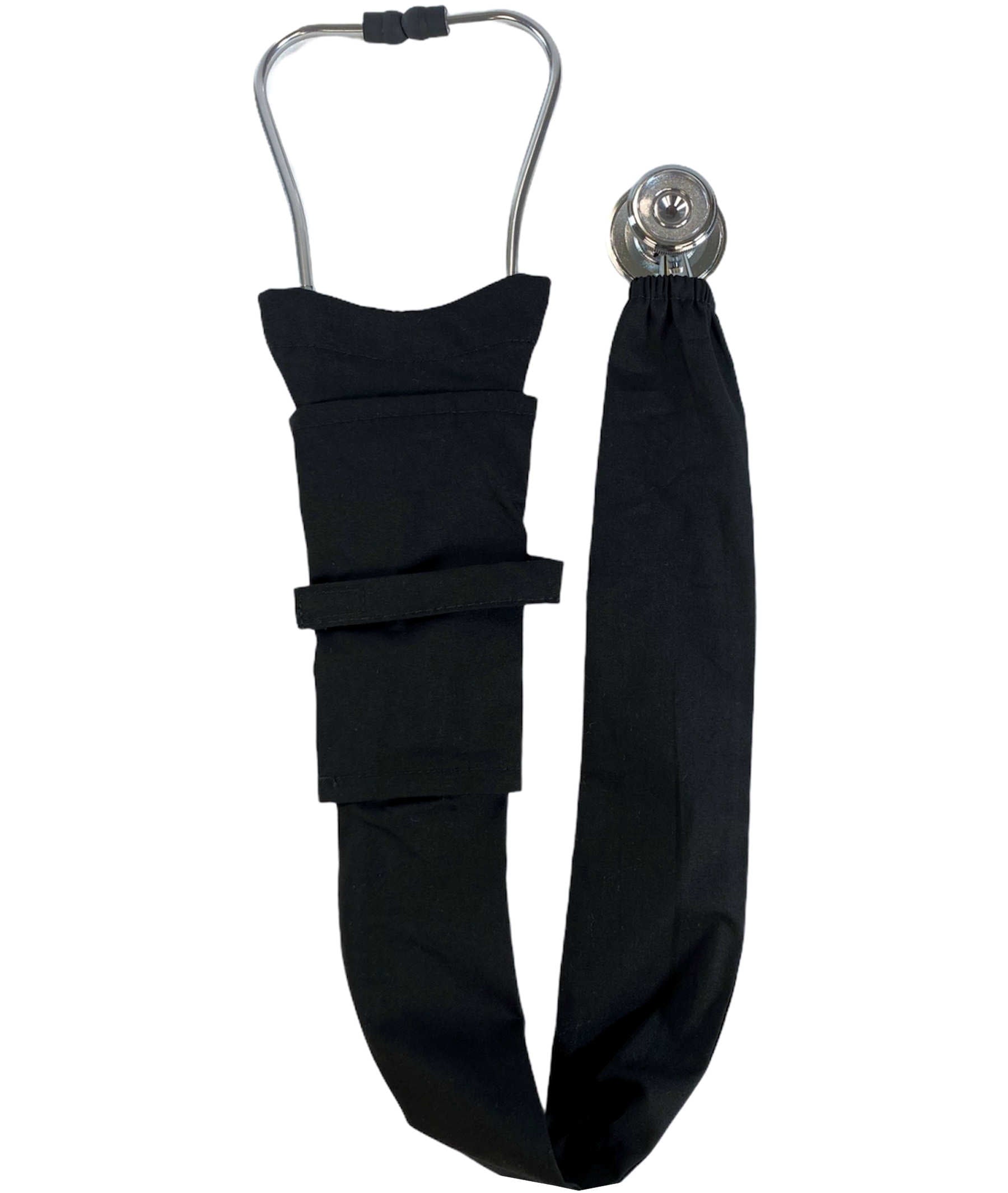 Stethoscope Cover – Solid Black Main Image