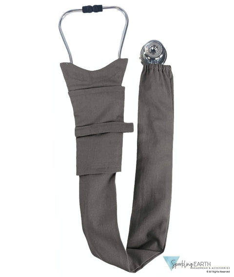 Stethoscope Cover - Solid Grey - Stethoscope Covers - Sparkling EARTH