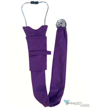 Stethoscope Cover - Solid Purple - Stethoscope Covers - Sparkling EARTH