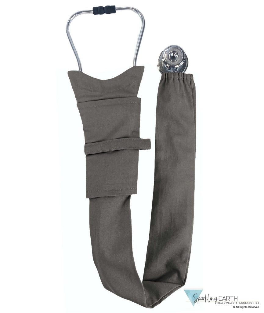 Stethoscope Cover – Solid Grey Main Image