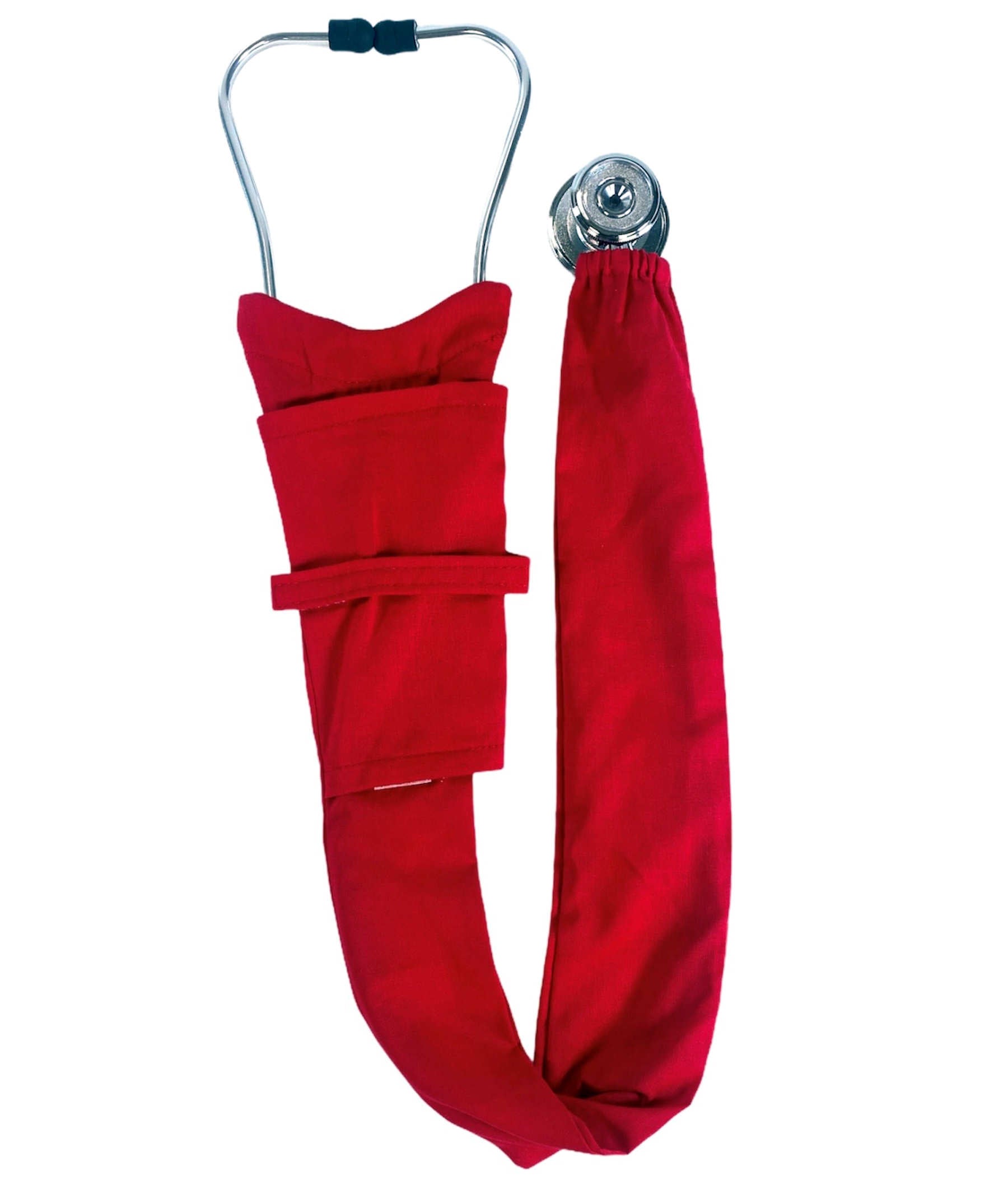 Stethoscope Cover – Solid Red Main Image