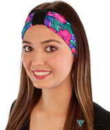 Stretch Headband - Hawaiian Flowers - Stretch Headbands - Sparkling EARTH