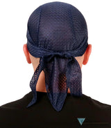 Stretch Mesh Skull Cap - Navy Caps