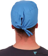 Surgical Cap - Solid Caribbean Blue Scrub Caps