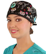 Surgical Cap - X - Ray Cats With Black Ties Scrub Caps