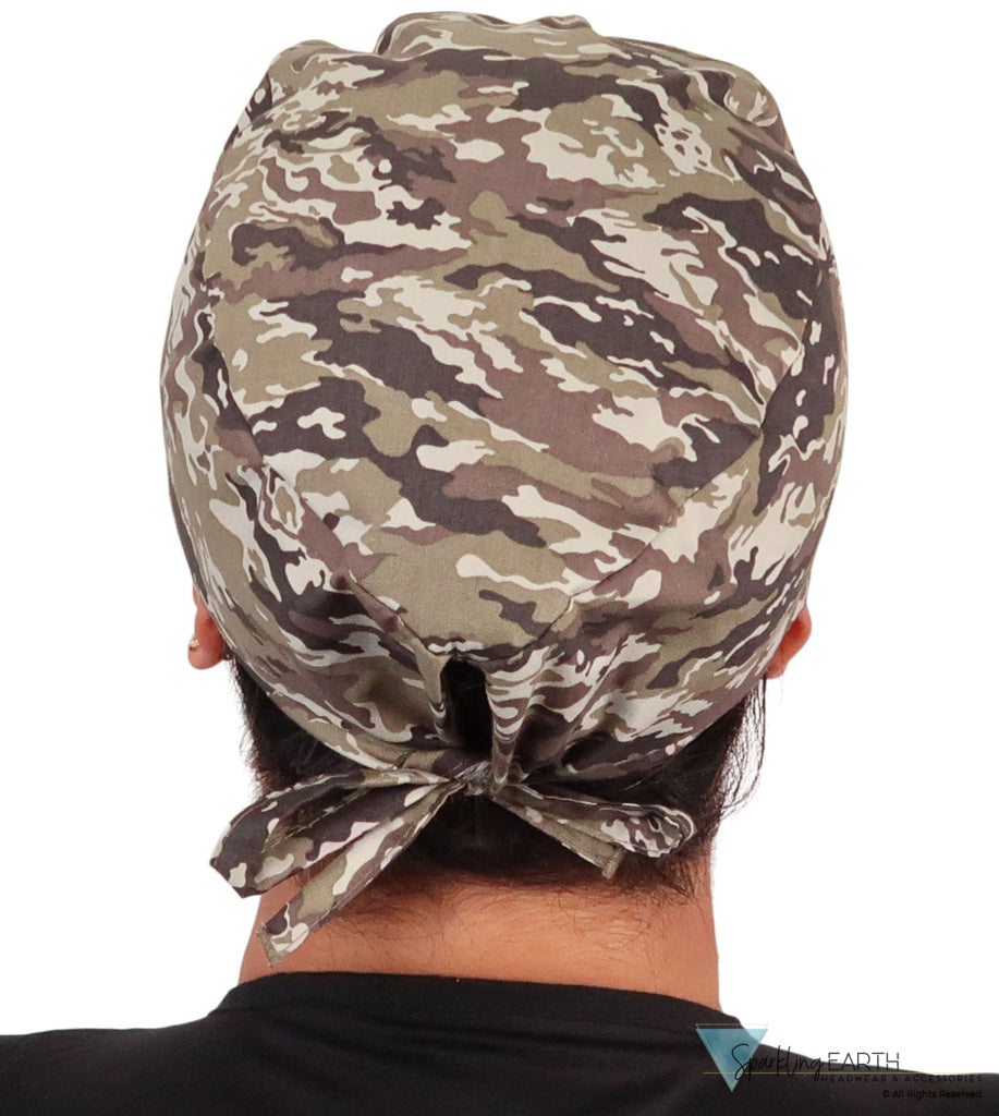 Surgical Scrub Cap - Combat Camo Caps